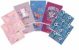 Caiet A5 36 file, Tip II, hartie 80g/mp FSC mix, diverse modele, 10 buc/set, Herlitz