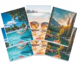 Caiet A4 60 file, hartie 70g/mp FSC mix, velin, Relax Mode, diverse modele, 5 buc/set, Herlitz