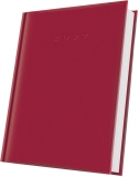 Agenda datata 2027 Herlitz, A5, 352 pagini, coperta buretata, culoare rosu