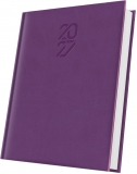 Agenda datata Tucson 2027 Herlitz, A5, 352 pagini, coperta buretata, culoare liliac