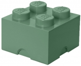 Cutie depozitare 40031747 LEGO 2X2 verde nisip