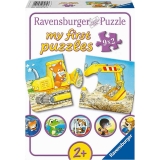 Puzzle Animale Muncitoare, 9X2 Piese Ravensburger