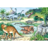 Puzzle Dinozauri, 2X24 Piese Ravensburger