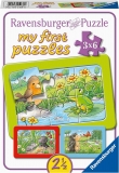 Puzzle Animale In Gradina, 3X6 Piese Ravensburger