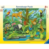 Puzzle Tip Rama Animale In Jungla, 11 Piese Ravensburger