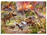 Puzzle Atacul Dinozaurilor, 60 Piese Ravensburger