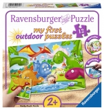 Puzzle Dinozauri, 12 Piese Ravensburger
