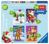 Primul Meu Puzzle De Craciun, 2/3/4/5 Piese Ravensburger