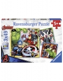 Puzzle Marvel Avengers 3X49 Piese Ravensburger
