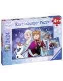 Puzzle Frozen, 2X24 Piese Ravensburger