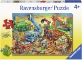 Puzzle Echipa Pe Santier, 60 Piese Ravensburger