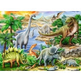 Puzzle Viata Preistorica, 60 Piese Ravensburger