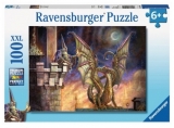 Puzzle Dragon De Foc, 100 Piese Ravensburger