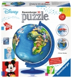 Puzzle 3D Globul Disney, 180 Piese Ravensburger