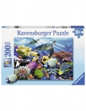 Puzzle Testoase De Ocean, 200 Piese Ravensburger