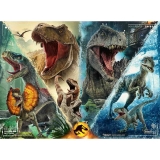 Puzzle Dominatia Jurassic World, 100 Piese Ravensburger