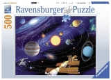 Puzzle Sistemul Solar, 500 Piese Ravensburger