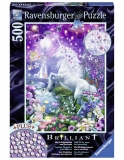 Puzzle Unicorn In Padure, 500 Piese Ravensburger