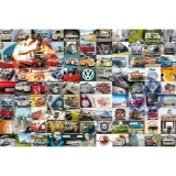 Puzzle 99 Momente Cu Volkswagen, 3000 Piese Ravensburger