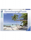 Puzzle Hamac Pe Plaja, 2000 Piese Ravensburger