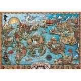 Puzzle Atlantida, 1000 Piese Ravensburger