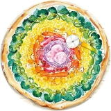 Puzzle Cerc Pizza, 500 Piese Ravensburger