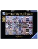 Puzzle Honfleur, 1000 Piese Ravensburger