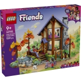 Cabana primitoare in padure toamna 42705 LEGO Friends