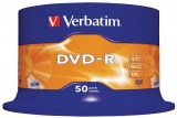 DVD-R 16X 4.7 GB  50 bucati Verbatim