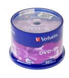 DVD+R 16X 4.7GB SP 50 bucati Verbatim