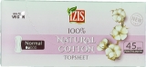 Absorbante zilnice bumbac, 45 buc/cutie, IZIS