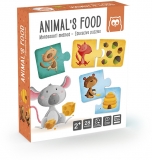 Puzzle educativ, Montessori Animale si hrana lor EurekaKids 