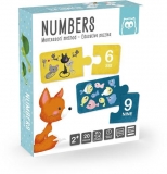 Puzzle educativ, Montessori Invatam numerele EurekaKids 