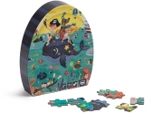 Puzzle educativ, 100 piese, Adancuri EurekaKids 