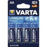 Baterie alcalina R6 (AA), 4 buc/blister, Long Life Power Varta