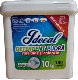 Detergent rufe pudra Ideeal, galeata, 10kg