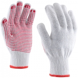 Manusi tricotate cu puncte antiderapante, marime: 11, Alb murdar, Kudu, Rock Safety