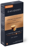 Cutie 10 capsule cafea compatibile Nespresso Cafe Crema Elegant Lungo Davidoff 