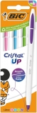 Pix BIC, Cristal Up Fun, diverse culori, 4 buc/set
