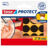 Protectii antizgarieturi 18 mm maro Tesa