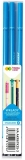 Rezerva roller retractabil cu rescriere Happy Color, 3 bucati/set, 0.5 mm, albastru