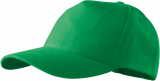 Sapca unisex, reglabila, verde mediu, 5P, Malfini