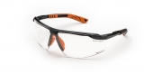 Ochelari de protectie Univet 5X8, negru/portocaliu, anti zgariere, UV400