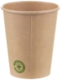 Pahare carton biodegradabile kraft 240ml 50buc/set Biodeck 