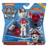 PATRULA CATELUSILOR FIGURINA DE ACTIUNE POMPIERUL MARSHALL CU 2 UNIFORME SPIN MASTER