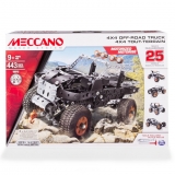 Masina jucarie Meccano 4 x 4 cu 25 de modele Spin Master