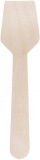 Lingurite lemn pentru Inghetata ambalate individual 96mm 100 buc/set Biodeck 