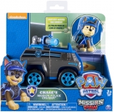 PATRULA CATELUSILOR SET MASINA DE POLITIE CU FIGURINA CHASE SPIN MASTER