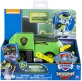 PATRULA CATELUSILOR SET MASINA DE RECICLARE CU FIGURINA ROCKY SPIN MASTER