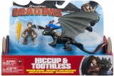 Figurina dragon cu calaret Stirbul si Hiccup Spin Master